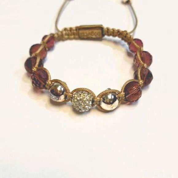 Joseph Nogucci Silver/Lavendar | Crystal Kikiballa Bracelet - Picture 3 of 8